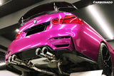 2014-2020 BMW M3 F80 | M4 F82 SM Style Carbon Fiber Rear Bumper Corner Extension