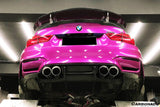 2014-2020 BMW M3 F80   M4 F82 SM Style Carbon Fiber Rear Diffuser and Lip
