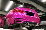 2014-2020 BMW M3 F80 M4 F82 SM Style Carbon Fiber Rear Lip