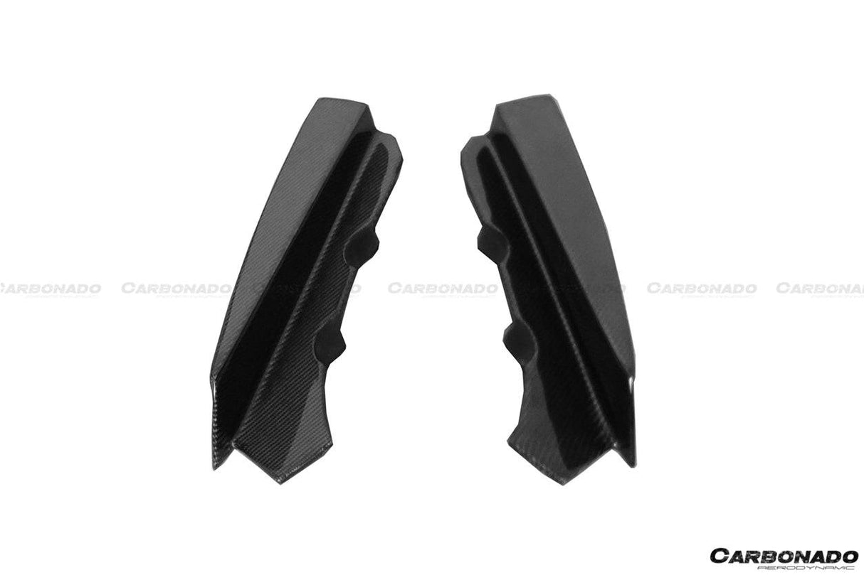 2014-2020 BMW M3 F80 | M4 F82 SM Style Carbon Fiber Rear Bumper Corner Extension