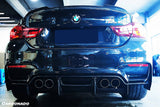 2014-2020 BMW M3 F80   M4 F82 SM Style Carbon Fiber Rear Diffuser and Lip
