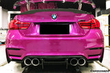 2014-2020 BMW M3 F80   M4 F82 SM Style Carbon Fiber Rear Diffuser and Lip