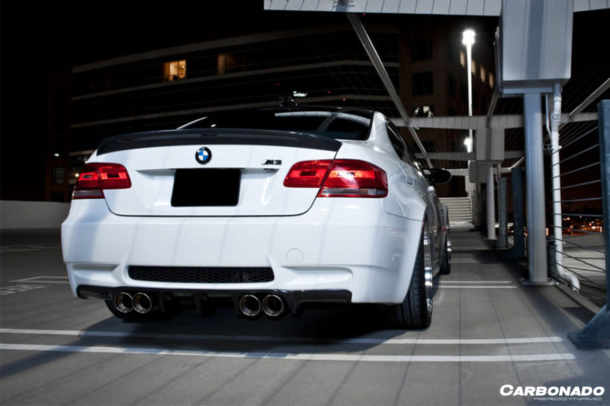 2008-2012 BMW M3 E92 AKM Style Carbon Trunk Spoiler