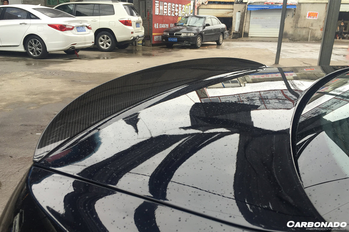 2008-2012 BMW M3 E92 MP Style Carbon Fiber Trunk Spoiler
