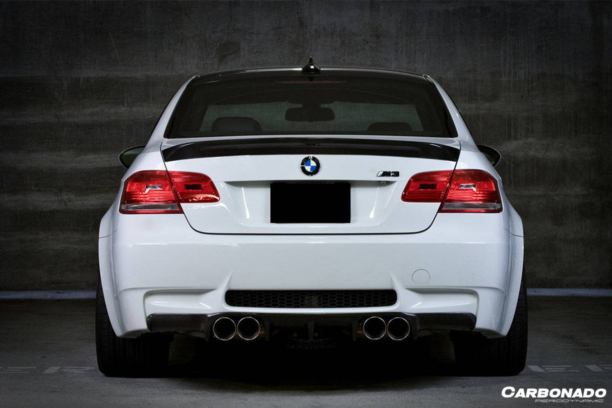 2008-2012 BMW M3 E92 AKM Style Carbon Trunk Spoiler