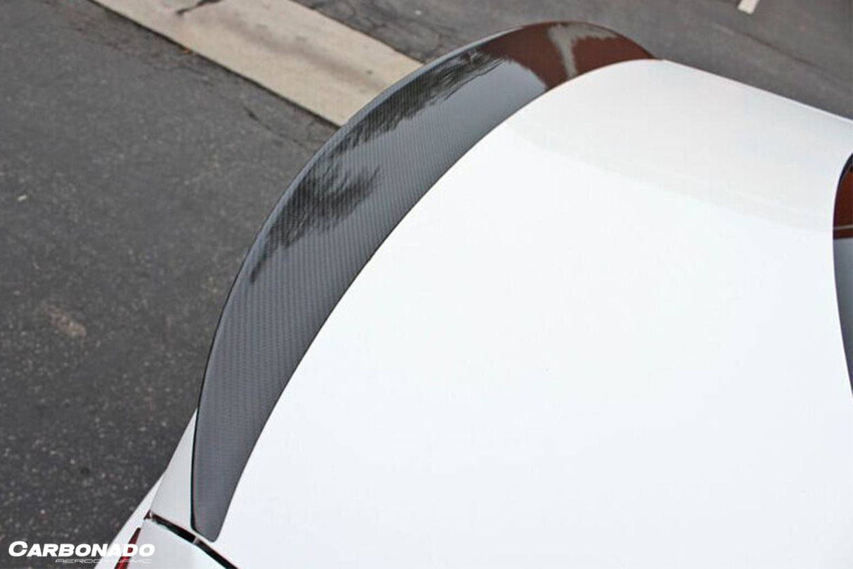 2008-2012 BMW M3 E92 MP Style Carbon Fiber Trunk Spoiler