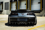 2013-2019 Corvette C7 Z51 Z06 Grandsport Carbon Fiber Trunk Spoiler