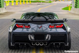 2013-2019 Corvette C7 Z51 Z06 Grandsport Carbon Fiber Trunk Spoiler