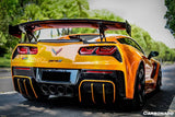 2013-2019 Corvette C7 Z51 Z06 Grandsport AR Style Carbon Fiber Trunk Spoiler