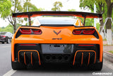 2013-2019 Corvette C7 Z51 Z06 Grandsport AR Style Carbon Fiber Trunk Spoiler