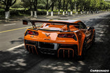 2013-2019 Corvette C7 Z51 Z06 Grandsport AR Style Carbon Fiber Trunk Spoiler