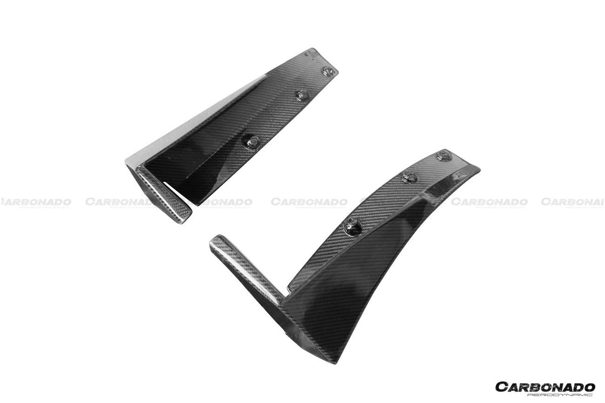 2013-2019 Corvette C7 Z51 Z06 Grandsport Carbon Fiber Front Lip Winglets