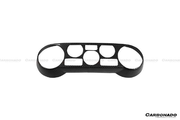 2015-2020 Ferrari 488 GTB Spider Dry Carbon Fiber AC Control Panel Cover