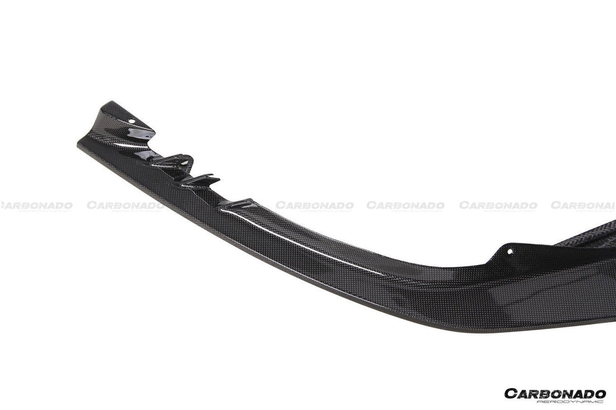 2020-UP Ferrari Autoclave Carbon Fiber Front Lip Splitter Carbonado (MIX) Fits: SF90 Stradale and Spider
