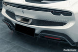 2022-UP Ferrari 296 GTB And GTS OE Style Carbon Fiber Rear Bumper With Diffuser