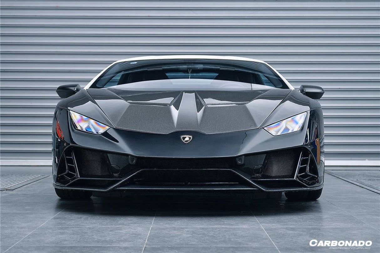 2015-2025 Lamborghini Huracan LP610  LP580  Evo  Tecnica VRS Style Carbon Fiber Hood