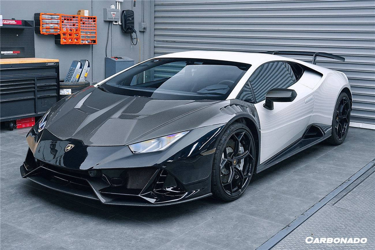 2015-2025 Lamborghini Huracan LP610  LP580  Evo  Tecnica VRS Style Carbon Fiber Hood