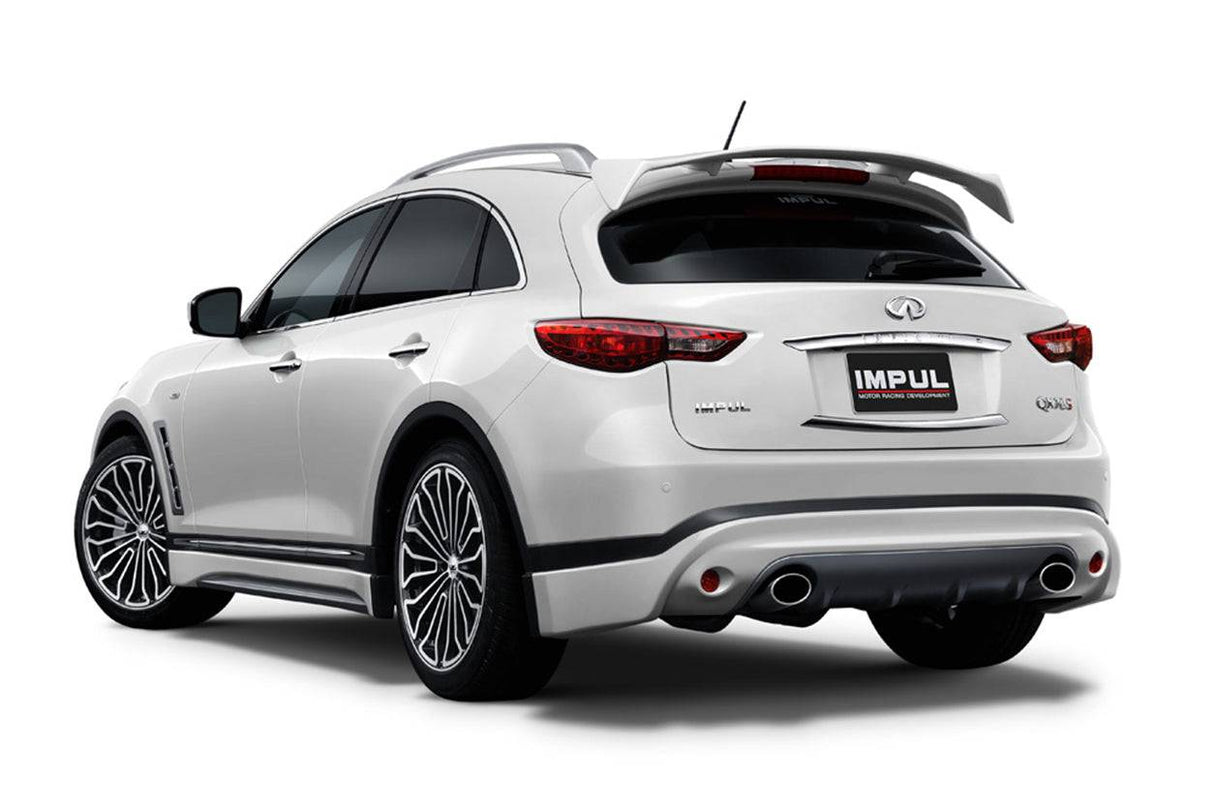 2011-2017 Infiniti FX35 FX37 QX70 IPL Style Carbon Fiber Roof Spoiler