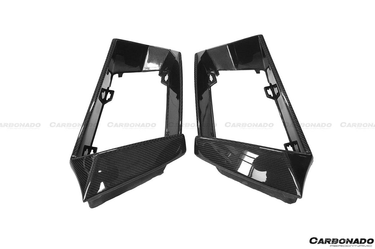 2011-2016 Lamborghini Aventador LP700 Coupe  Roadster OE Style Carbon Fiber Front Bumper Grille