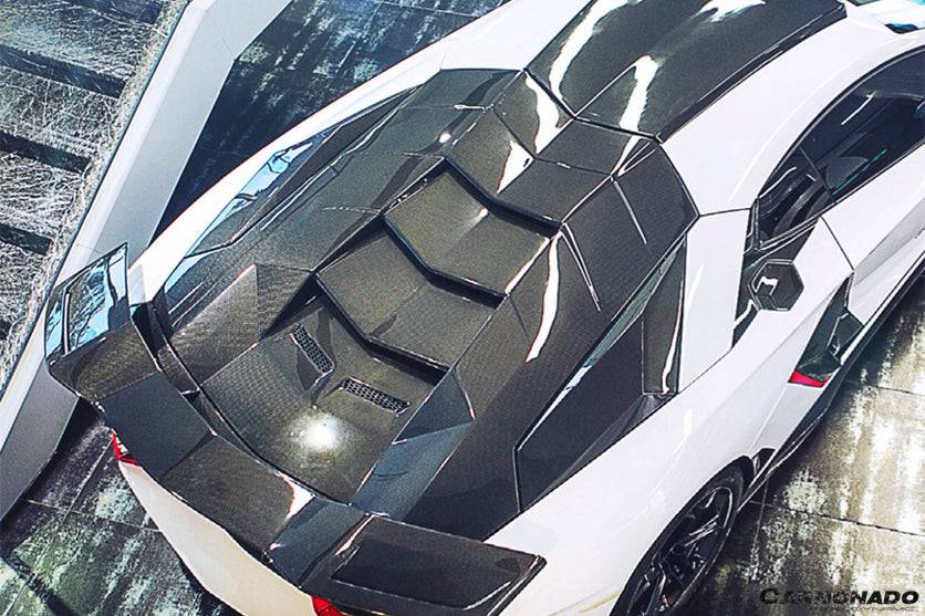 2011-2016 Lamborghini Aventador LP700 Coupe OEM Style Carbon Fiber Gas Cap Repalcement