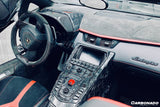 2011-2016 Lamborghini Aventador LP700 Coupe  Roadster OEM Style Carbon Fiber Instrument Surround Panel Cover