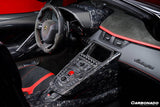 2011-2016 Lamborghini Aventador LP700 Coupe  Roadster OEM Style Carbon Fiber Instrument Surround Panel Cover