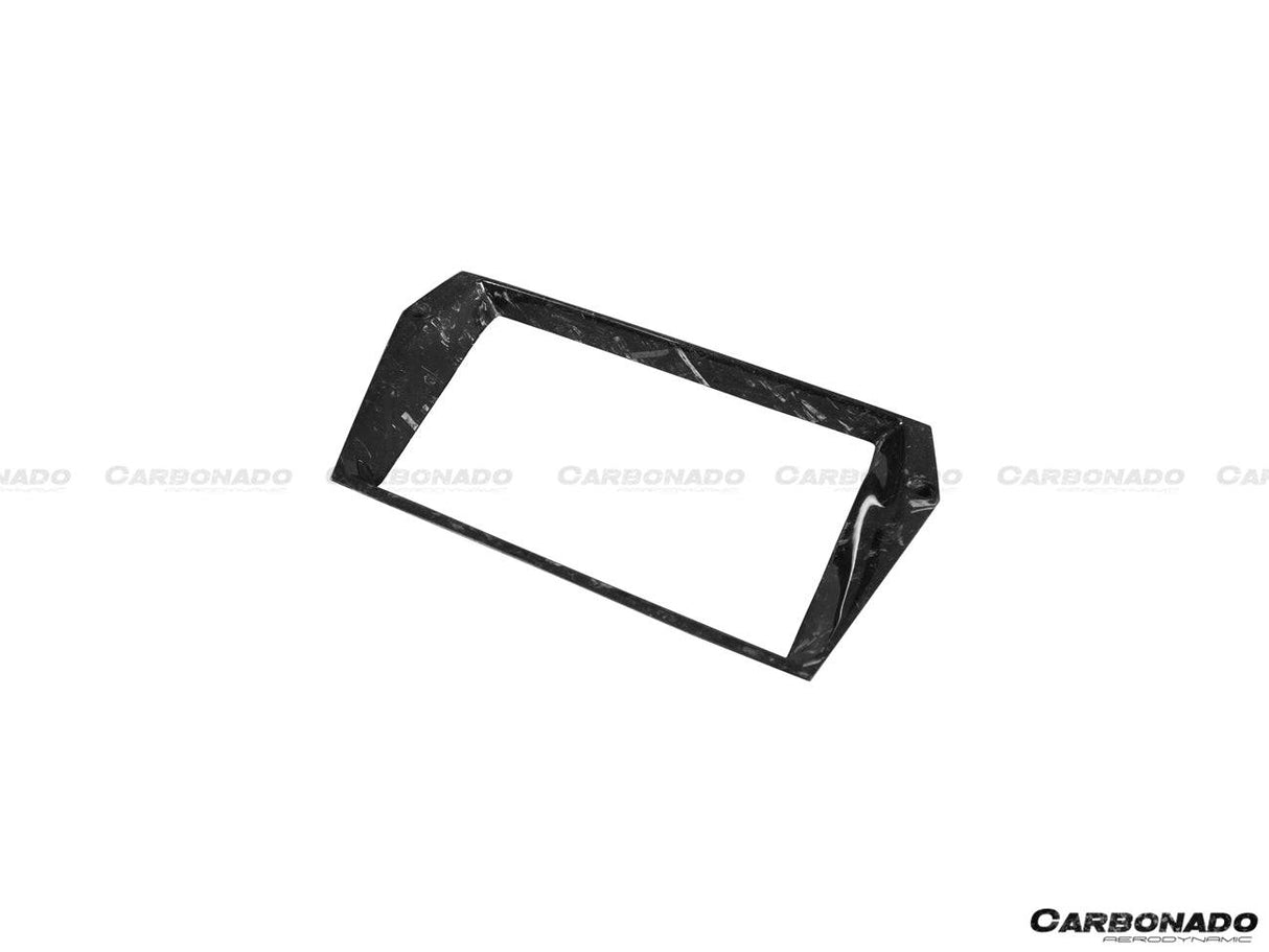 2011-2016 Lamborghini Aventador LP700 LP720 LP750 SV OE Style Carbon Fiber Navigation Screen Panel (2PCS)