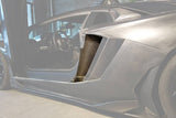 2011-2016 Lamborghini Aventador LP700 Coupe OEM Style Carbon Fiber Quarter Panel Fender Vent Inside