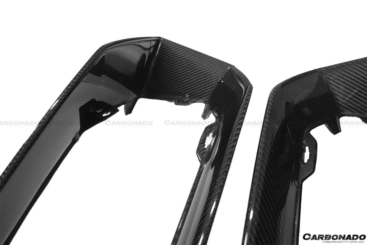 2011-2016 Lamborghini Aventador LP700 Coupe  Roadster Oem Style Carbon Fiber Rear Bumper Grille