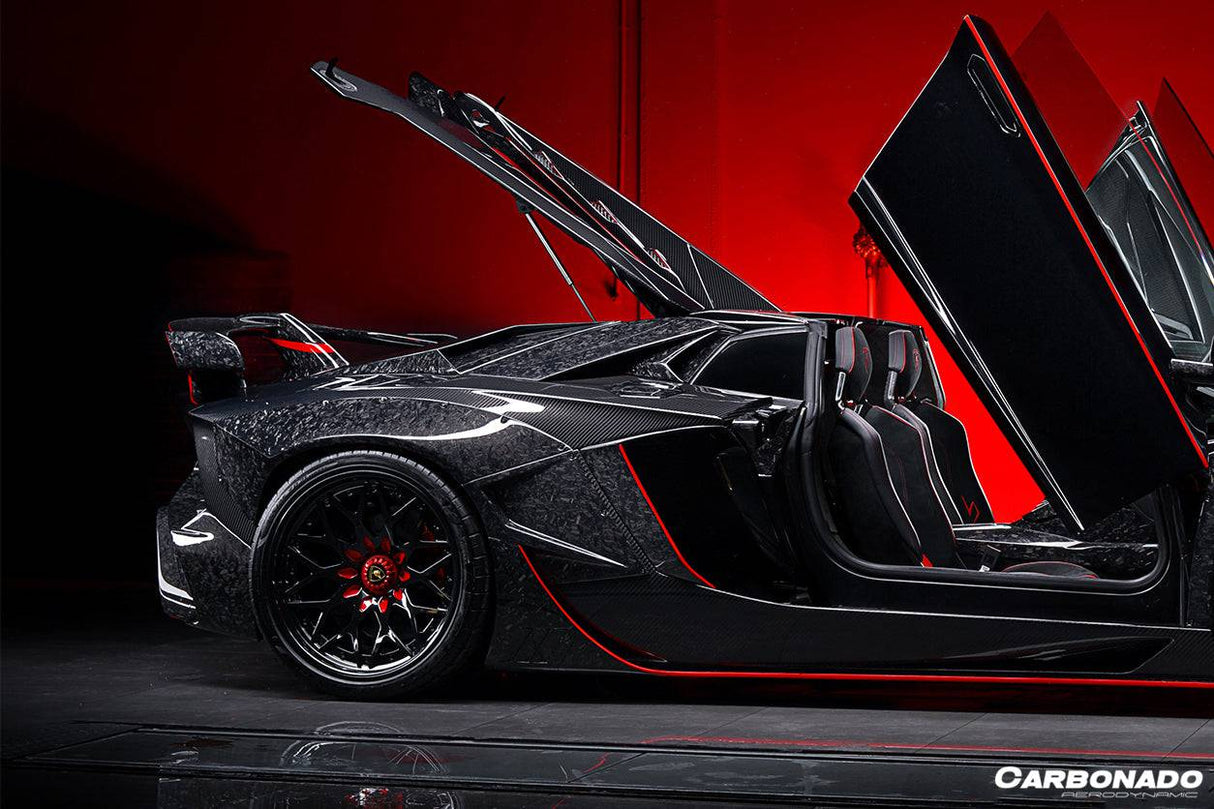 2013-2016 Lamborghini Aventador LP700 LP740 Roadster OEM Style Carbon Fiber Rear Intake Panel