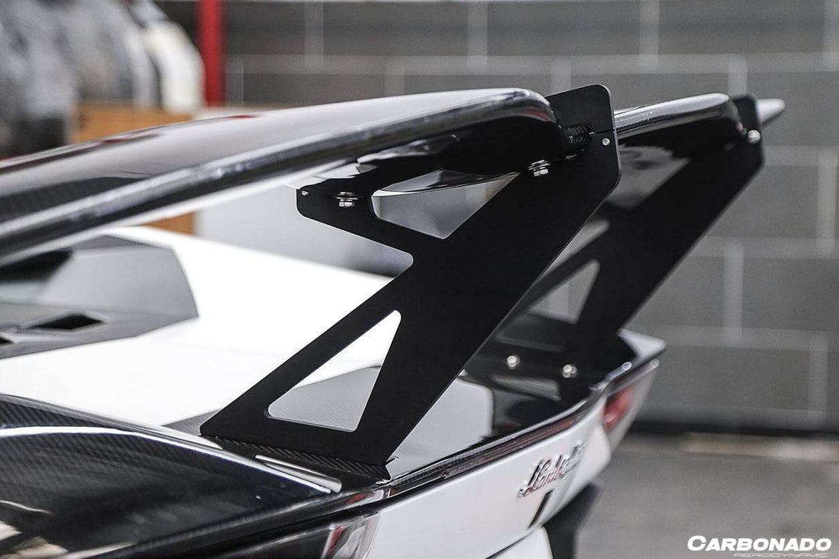 2011-2022 Lamborghini Aventador LP700 LP750 LP740 LP720 LP780 Coupe  Roadster RZS Style Carbon Fiber Trunk Spoiler