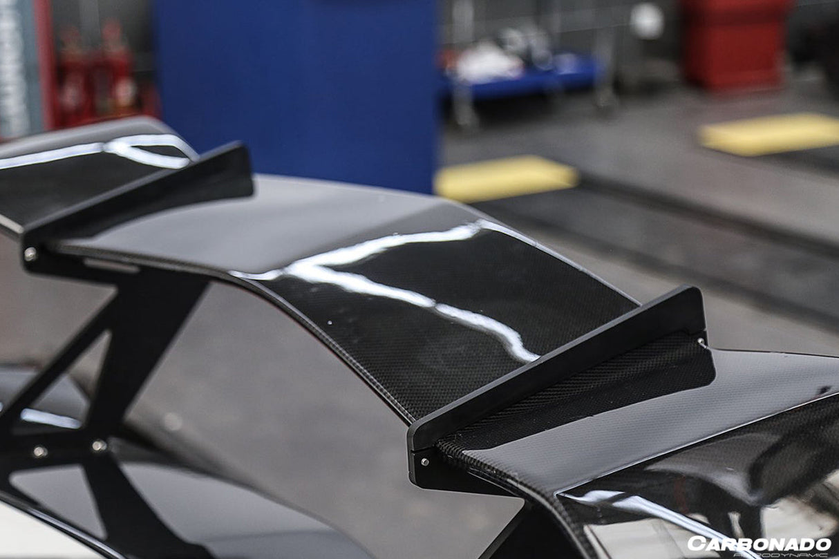 2011-2022 Lamborghini Aventador LP700 LP750 LP740 LP720 LP780 Coupe  Roadster RZS Style Carbon Fiber Trunk Spoiler
