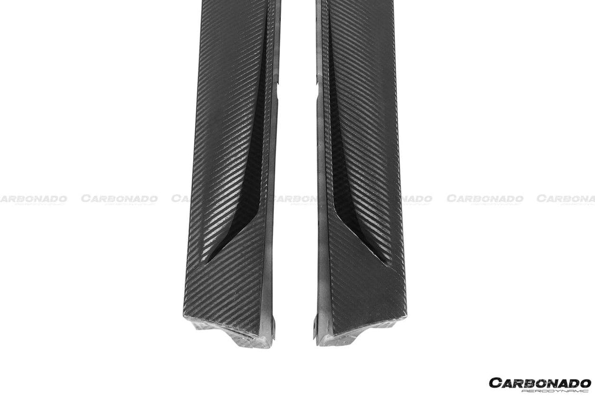 2011-2021 Lamborghini Aventador LP700 LP740 Coupe  Roadster OEM Style Carbon Fiber Side Skirts