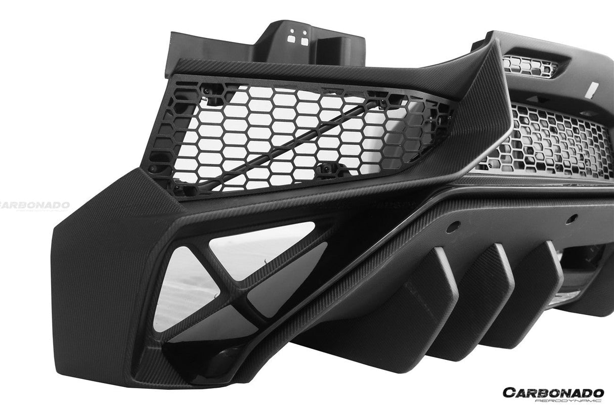 2011-2016 Lamborghini Aventador LP700 Coupe  Roadster SV Style Rear Bumper