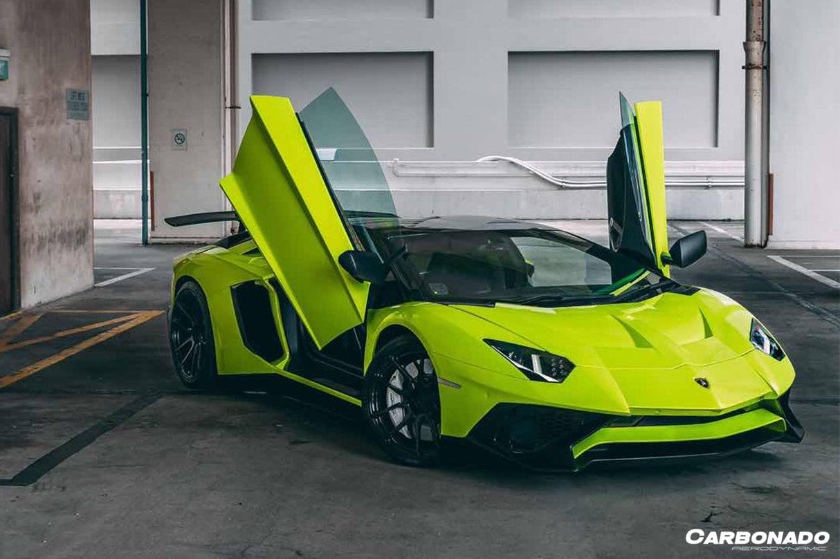 2011-2016 Lamborghini Aventador LP700 LP740 Coupe  Roadster SV Style Front Bumper