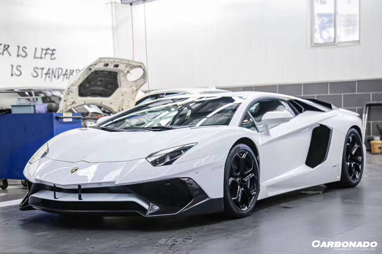 2011-2016 Lamborghini Aventador LP700 LP740 Coupe  Roadster SV Style Front Bumper