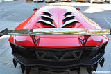 2011-2016 Lamborghini Aventador LP700 Coupe DM Style Carbon Fiber Engine Trunk