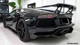 2011-2016 Lamborghini Aventador Style Carbon Fiber Side Skirts Carbonado (DM) Fits: LP700 Coupe and Roadster