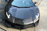 2011-2021 Lamborghini Aventador LP700 LP740 Coupe  Roadster OEM Style Carbon Fiber Front Hood Vent