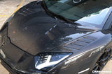 2011-2021 Lamborghini Aventador LP700 LP740 Coupe  Roadster OEM Style Carbon Fiber Front Hood Vent