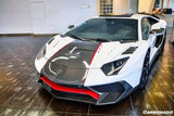 2011-2021 Lamborghini Aventador LP700 LP740 Coupe  Roadster OEM Style Carbon Fiber Front Hood Vent