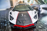 2011-2021 Lamborghini Aventador LP700 LP740 Coupe  Roadster OEM Style Carbon Fiber Front Hood Vent