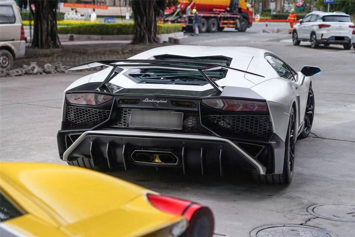 2011-2022 Lamborghini Aventador LP700 LP750 LP740 LP720 LP780 Coupe  Roadster OTC Style Trunk Spoiler Wing with Base
