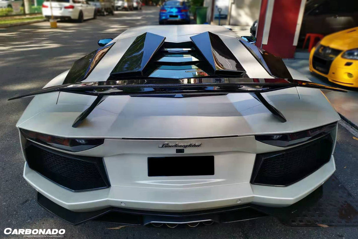 2011-2022 Lamborghini Aventador LP700 LP750 LP740 LP720 LP780 Coupe  Roadster OTC Style Trunk Spoiler Wing