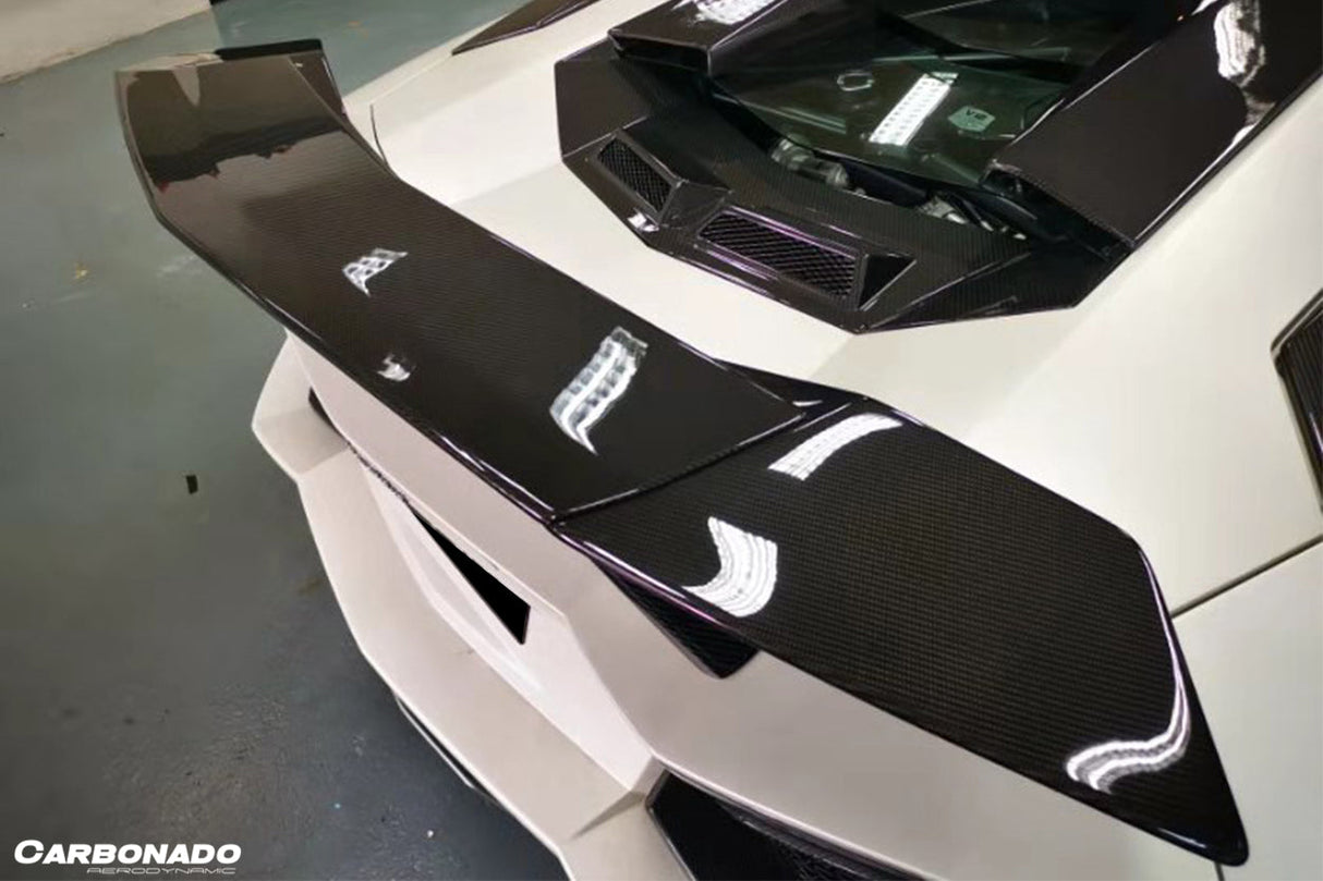 2011-2022 Lamborghini Aventador LP700 LP750 LP740 LP720 LP780 Coupe  Roadster OTC Style Trunk Spoiler Wing