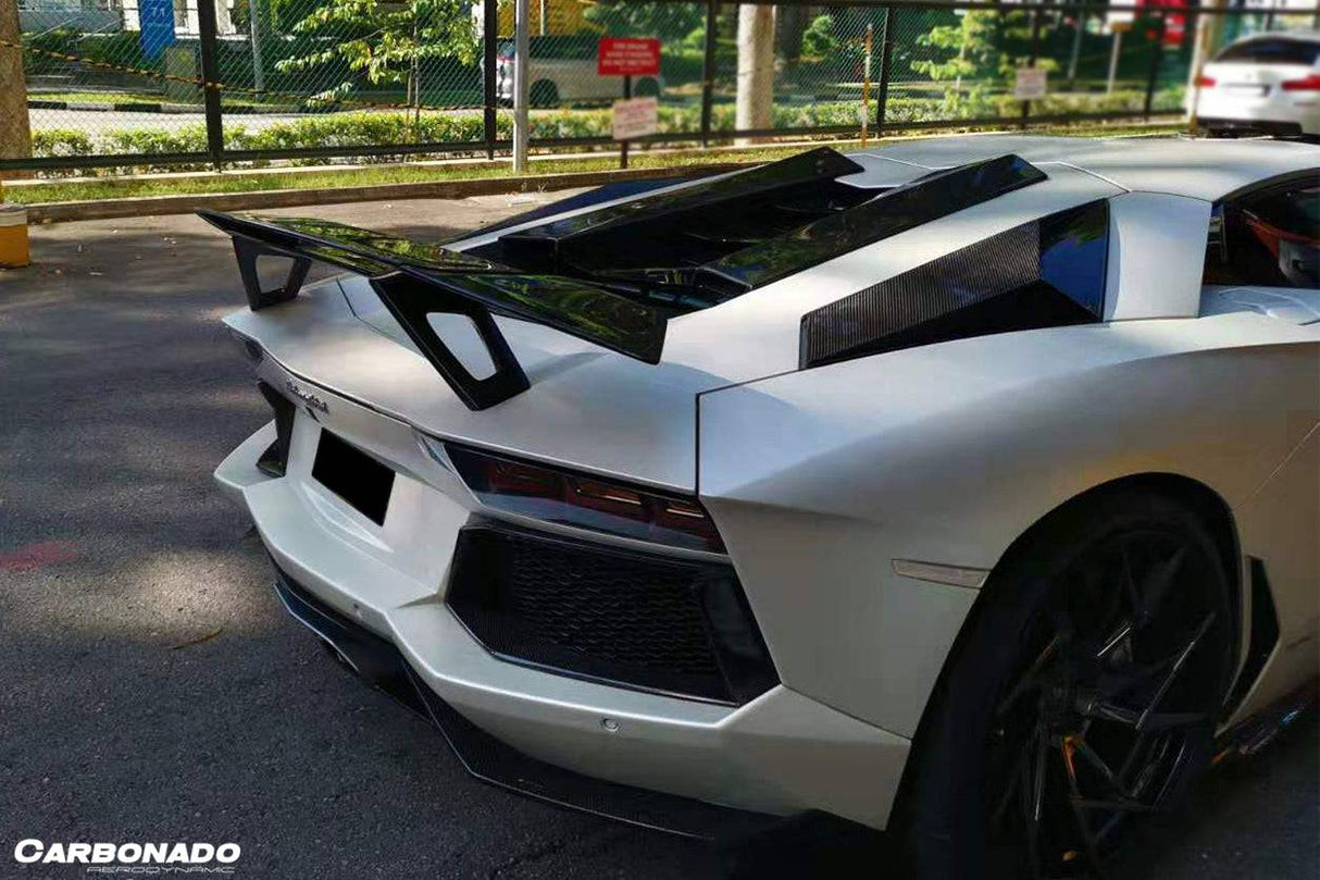2011-2022 Lamborghini Aventador LP700 LP750 LP740 LP720 LP780 Coupe  Roadster OTC Style Trunk Spoiler Wing