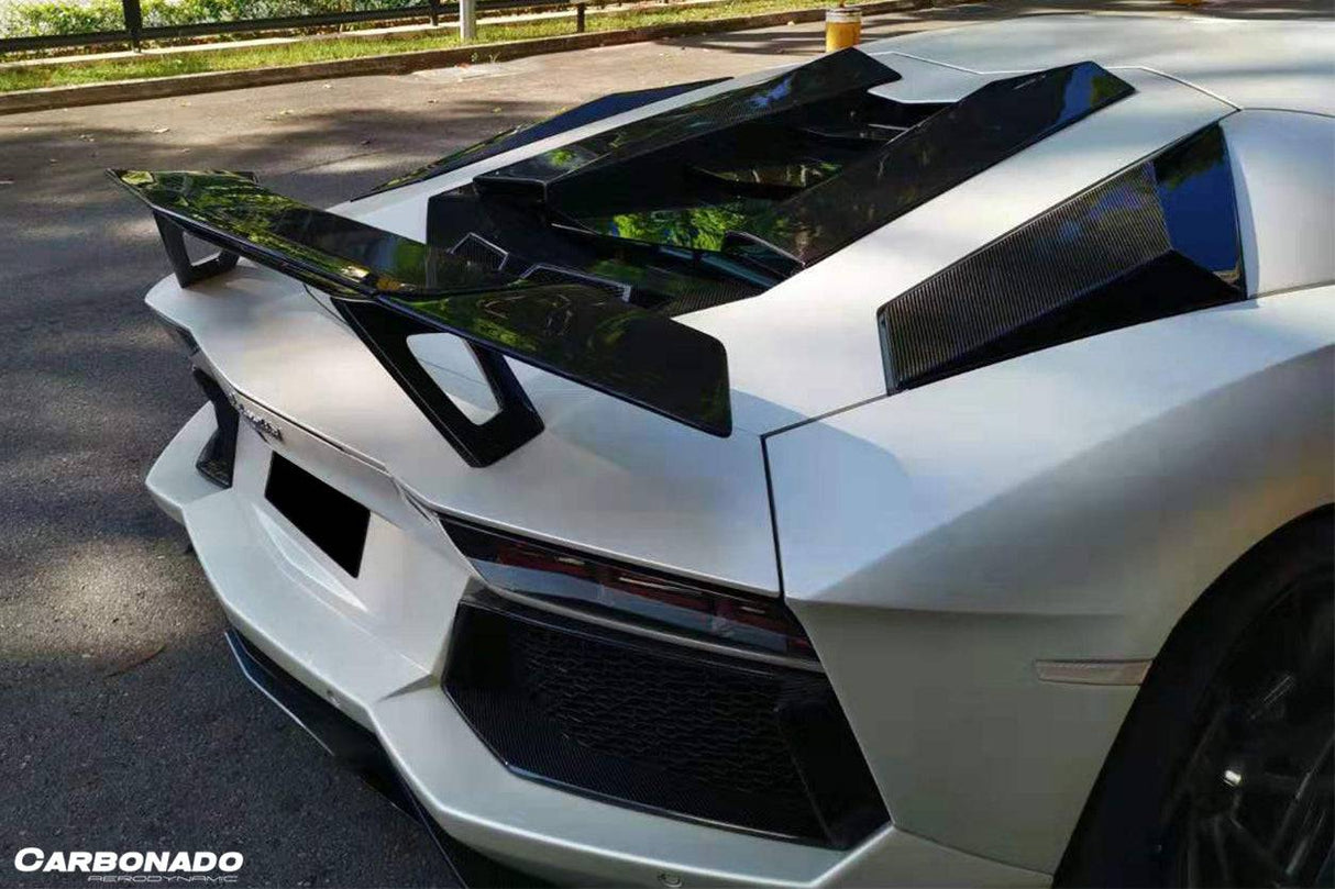 2011-2022 Lamborghini Aventador LP700 LP750 LP740 LP720 LP780 Coupe  Roadster OTC Style Trunk Spoiler Wing