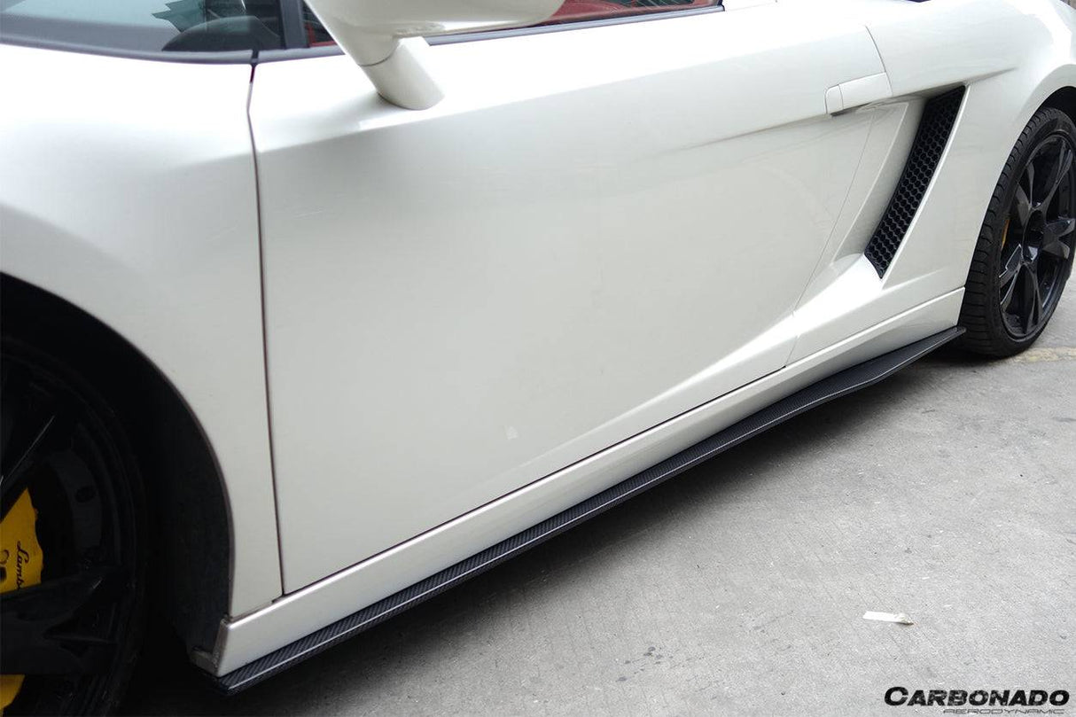 2004-2014 Lamborghini Gallardo LP570 Style Side Skirts