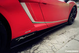 2004-2014 Lamborghini Gallardo LP570 Style Side Skirts