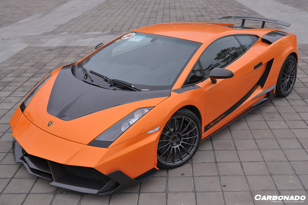 2004-2014 Lamborghini Gallardo LP570 Style Side Skirts